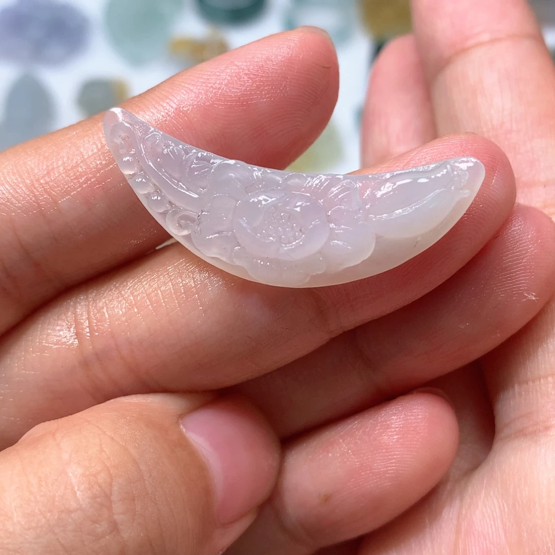 未镶嵌定制翡翠玉横