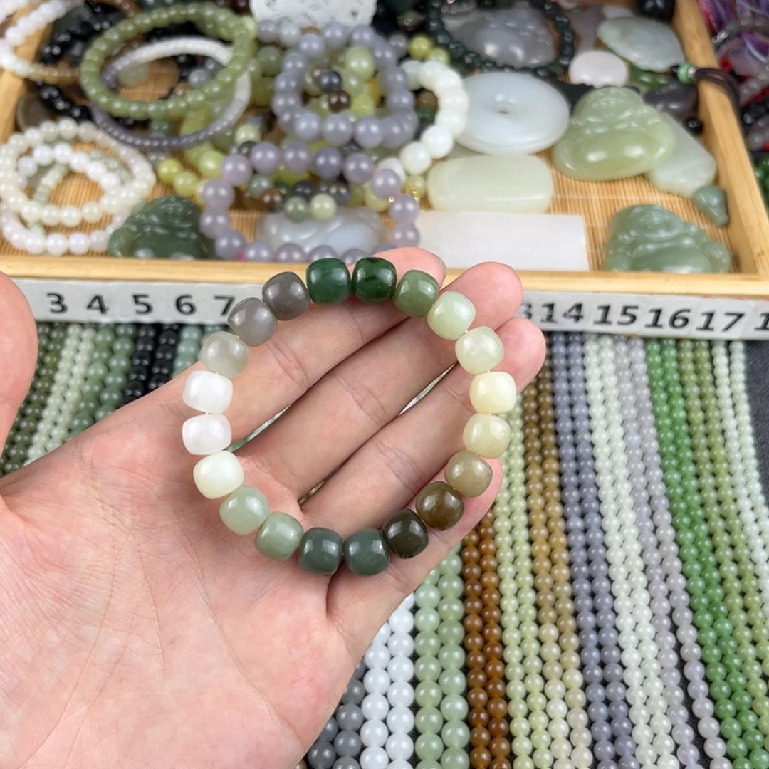 玛瑙/玉髓未镶嵌手链