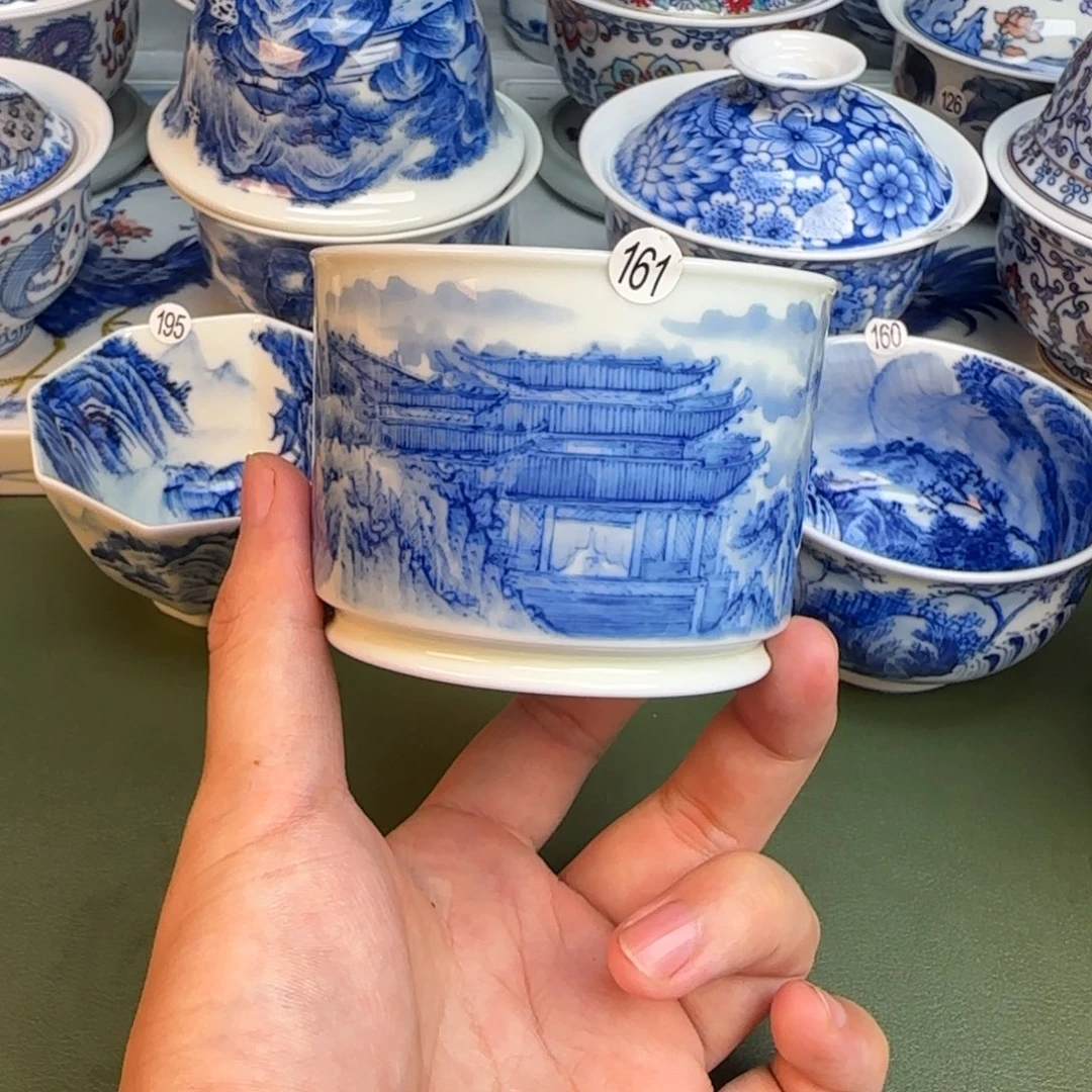 彦祖纯手工手绘茶具161