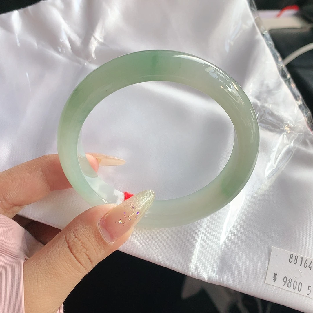 未镶嵌手镯翡翠59 天然缅甸a货翡翠1649
