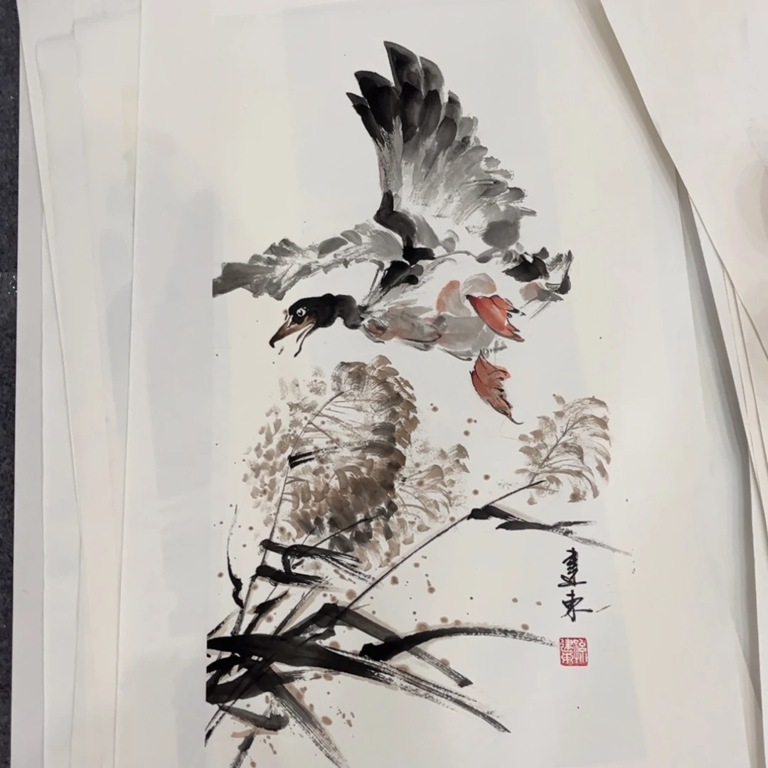 国画TH精品国画单幅任发
