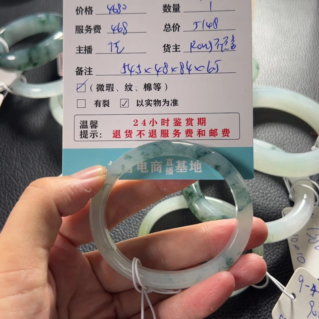 未镶嵌手镯翡翠冬