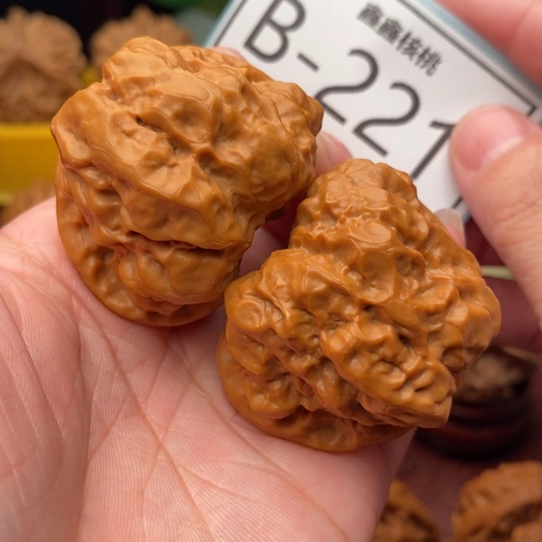 文玩核桃把件开背蛙42