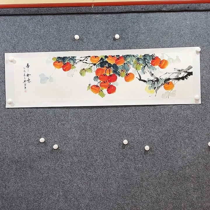 国画知鱼之乐纯手绘