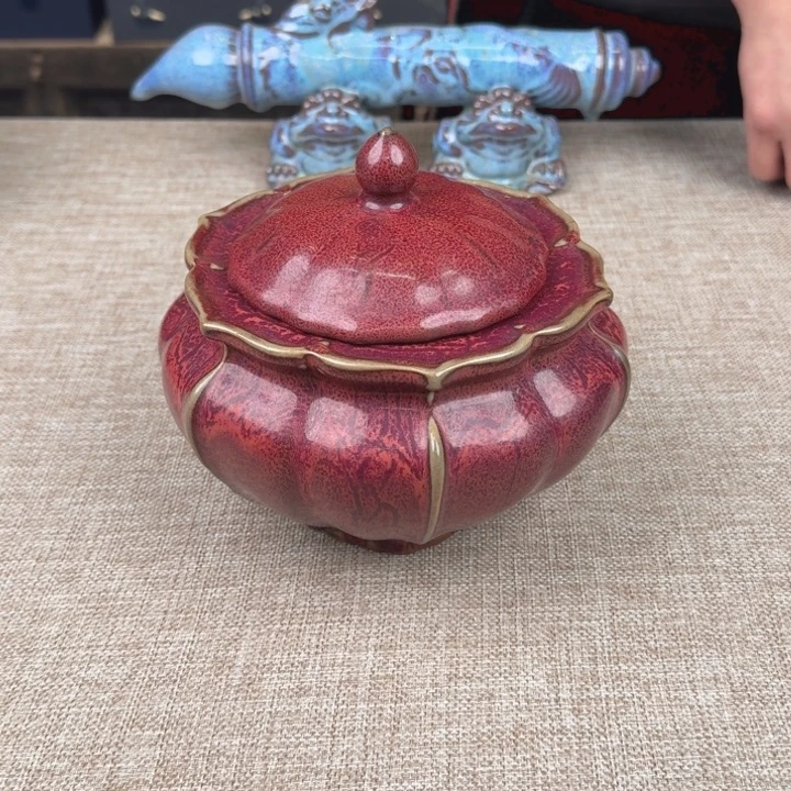摆件陶瓷旧藏摆件