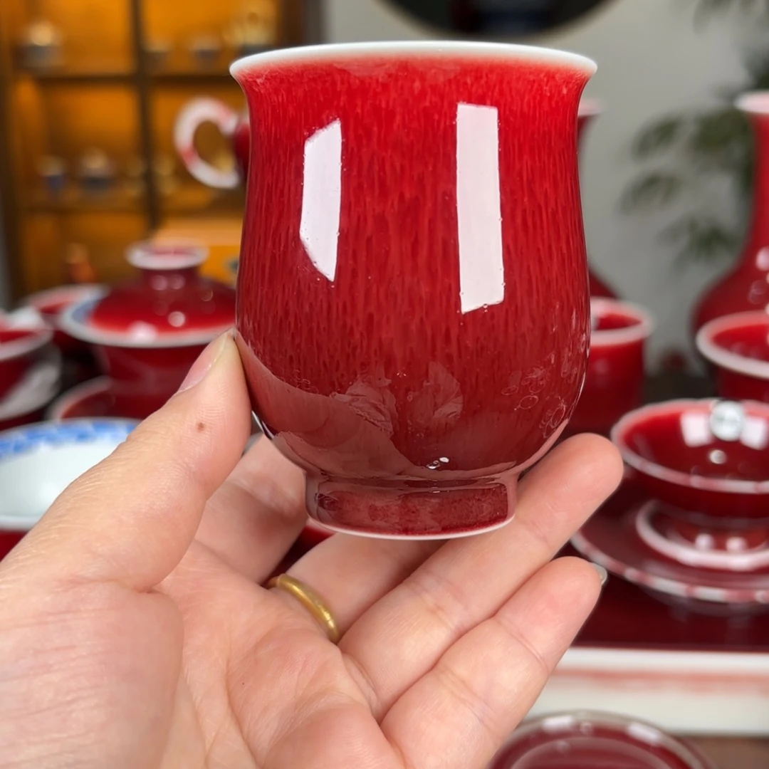 摆件景德镇高温原矿釉