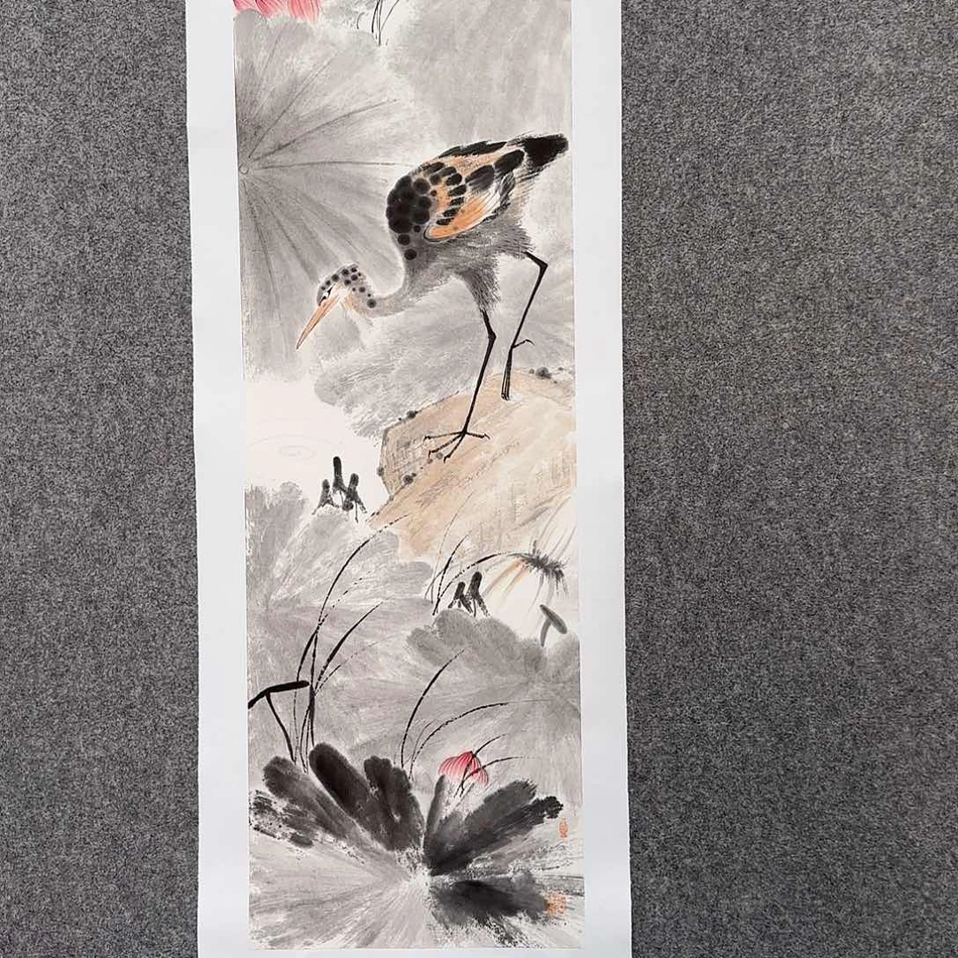 国画觉石老师手绘作品