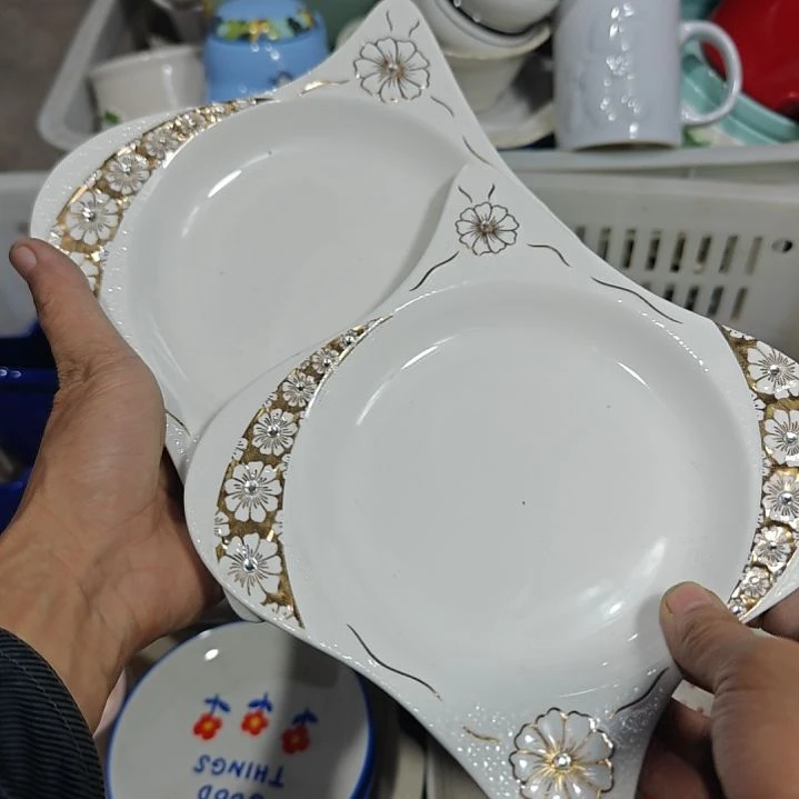 瓷盘陶瓷餐具杯碗盘微瑕介意慎拍