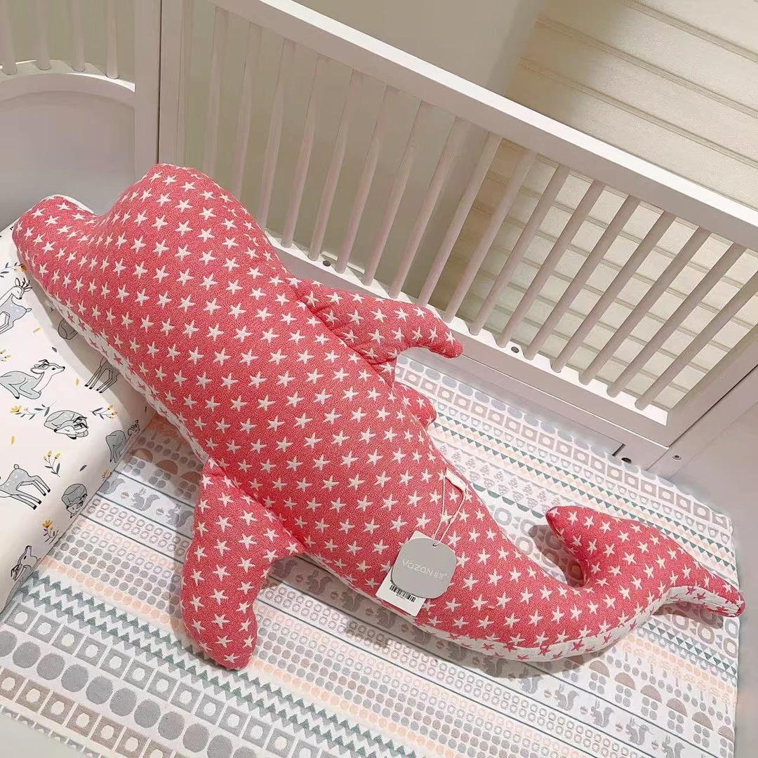 雅赞定制抱枕海豚恐龙来福猫安睡枕