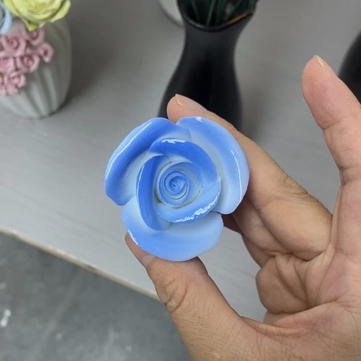 陶瓷手工制作陶瓷花