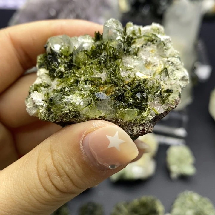 有机玻璃30绿帘水晶