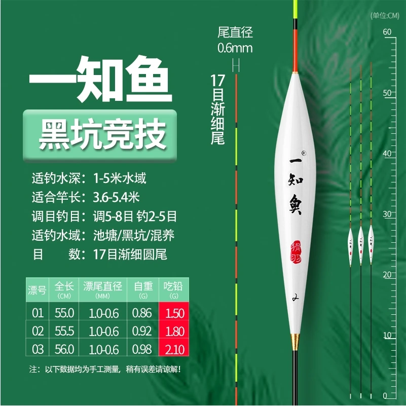 一知鱼#猾羽#孔雀羽黑坑竞技浮漂