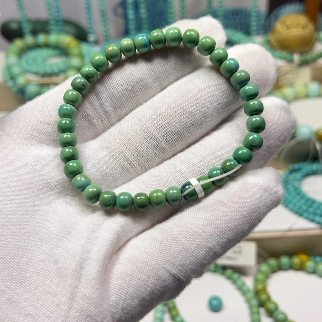 绿松石未镶嵌手链