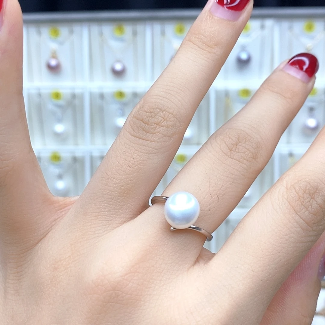 颈饰合金淡水珍珠