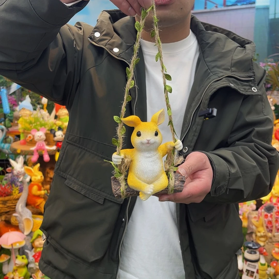 红陶花园庭院摆件&000&