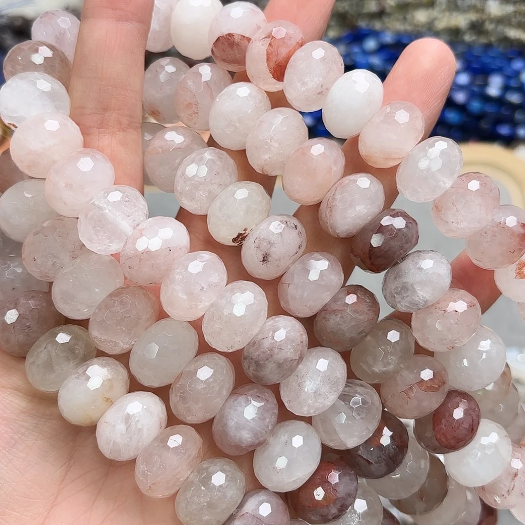 未镶嵌玛瑙/玉髓珠宝半成品卡16红椒花算切一条