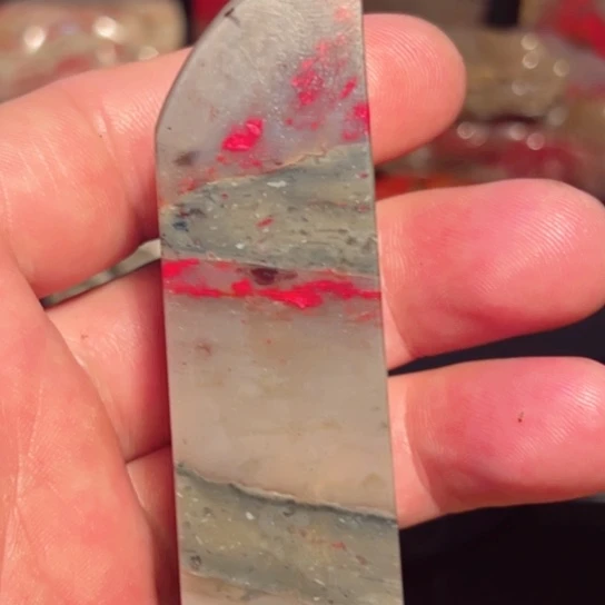 昌化石刘关章品昧鸡血印