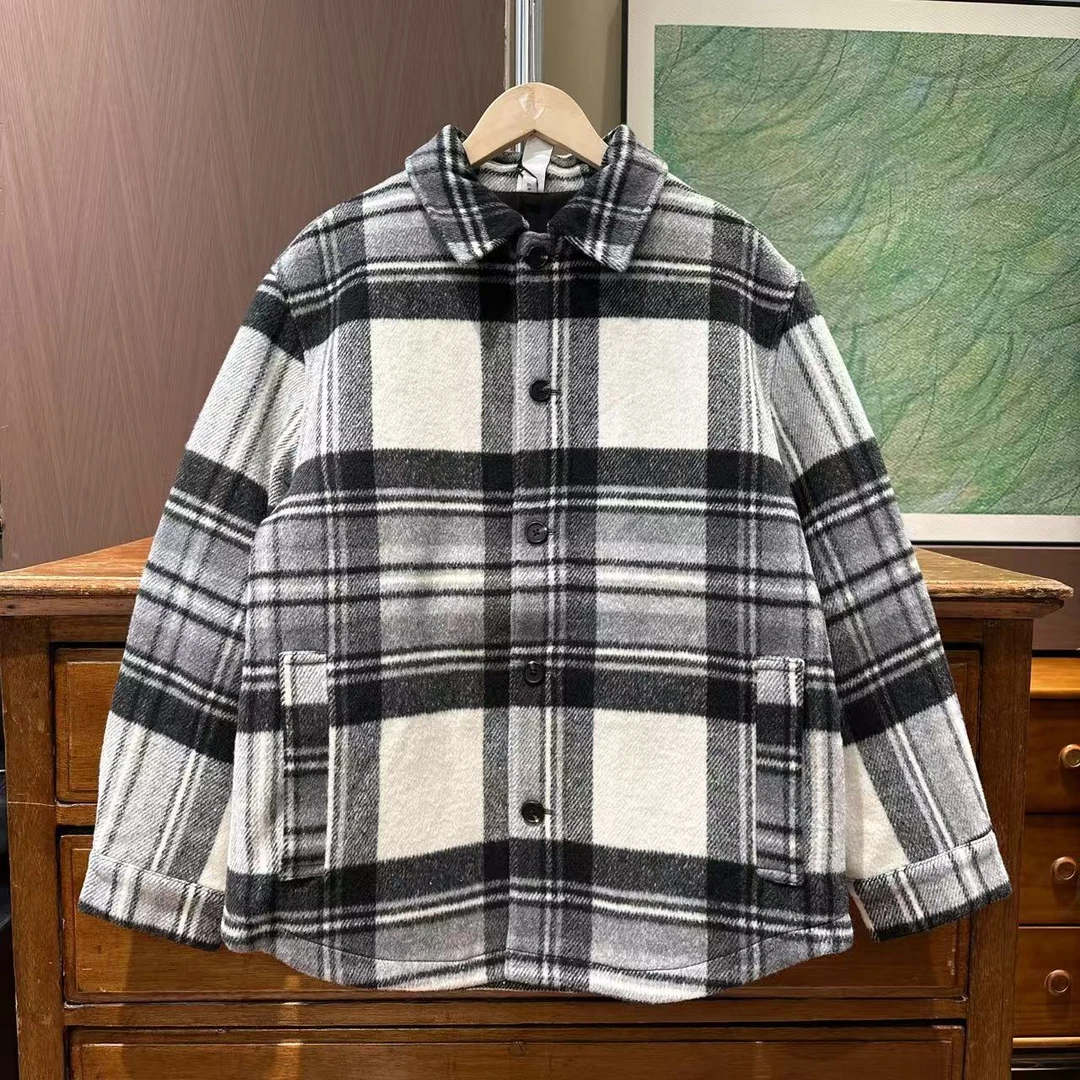 思家 男款J加厚休闲夹克外套 22E40 DM24F275