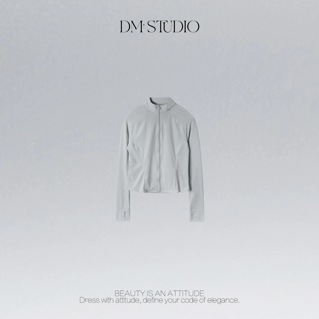 DEDM•STUDIO/气质极简减龄修身百搭立领防晒服外套2506FSF/903