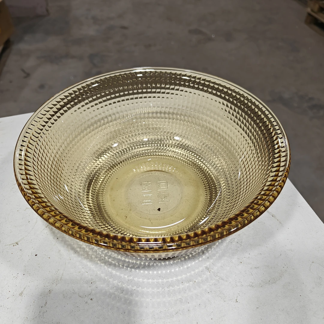 金标9寸面盆/高硼硅耐热玻璃工厂