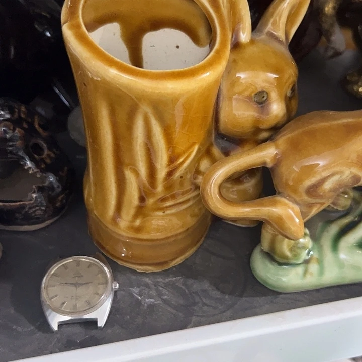 奶***氣瓷片陶瓷制品摆件