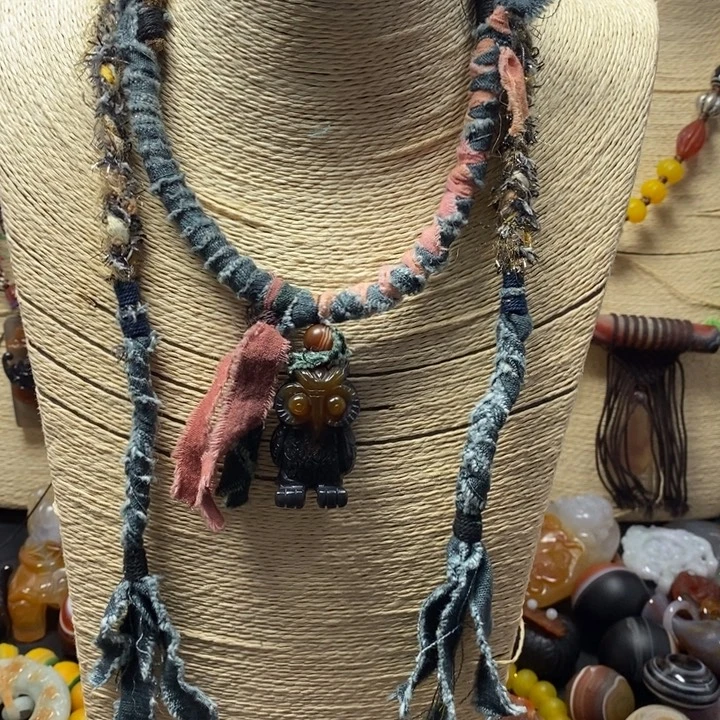 玛瑙/玉髓未镶嵌颈饰