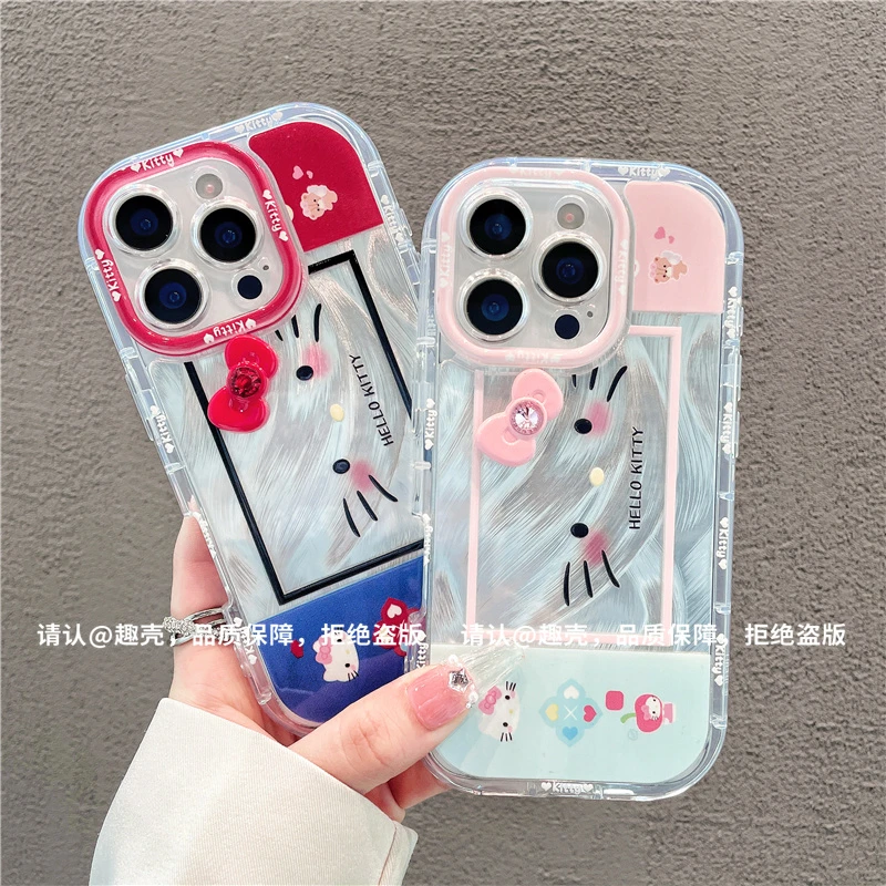 泡芙羽纱适用苹果16/iPhone/华为荣耀/OPPO/VIVO/小米/手机壳爆款