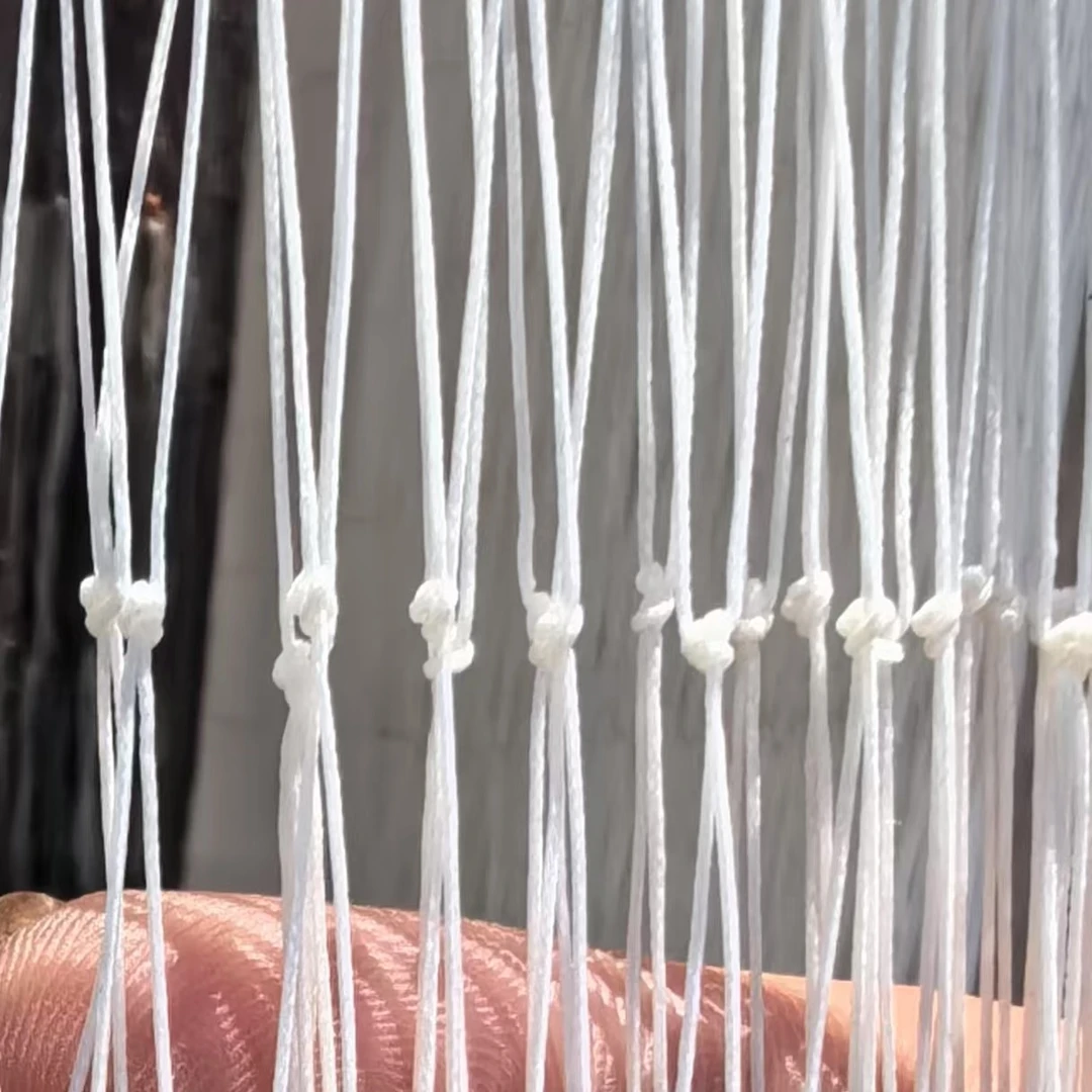 8编全部型号（纯手工大力马）合金铅坠人工老式手撒网抓鱼渔网白色