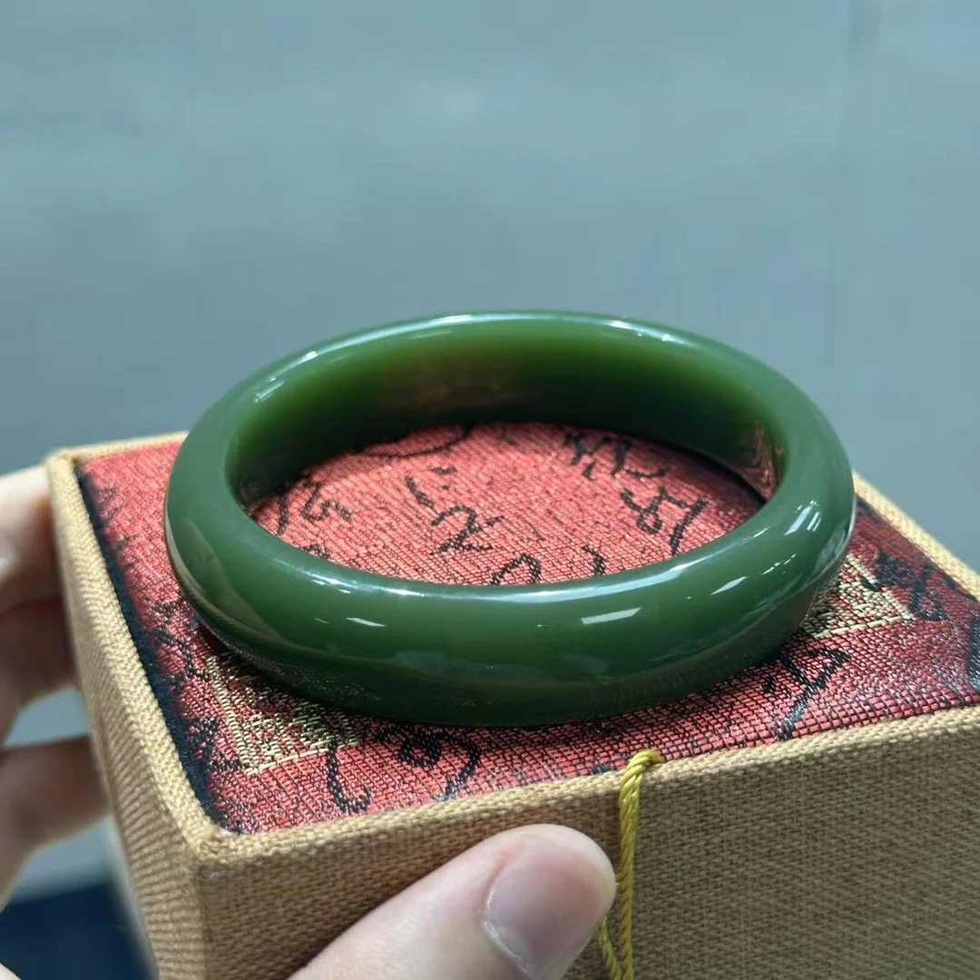 俄罗斯鸭蛋青宽版手镯时尚-A2060