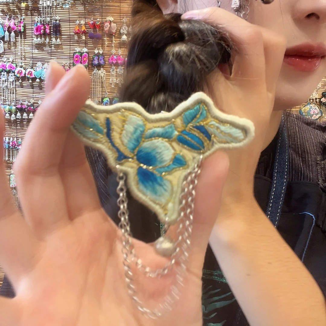 织绣胸针手工手工手工