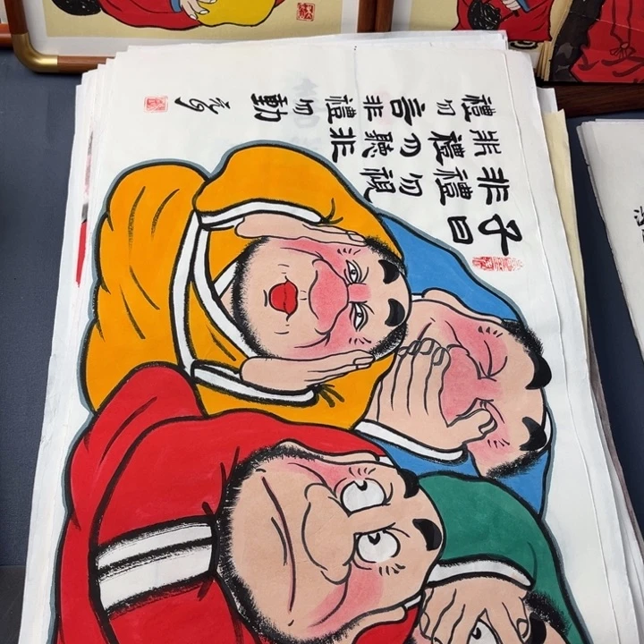 国画禅意画纯手绘作品