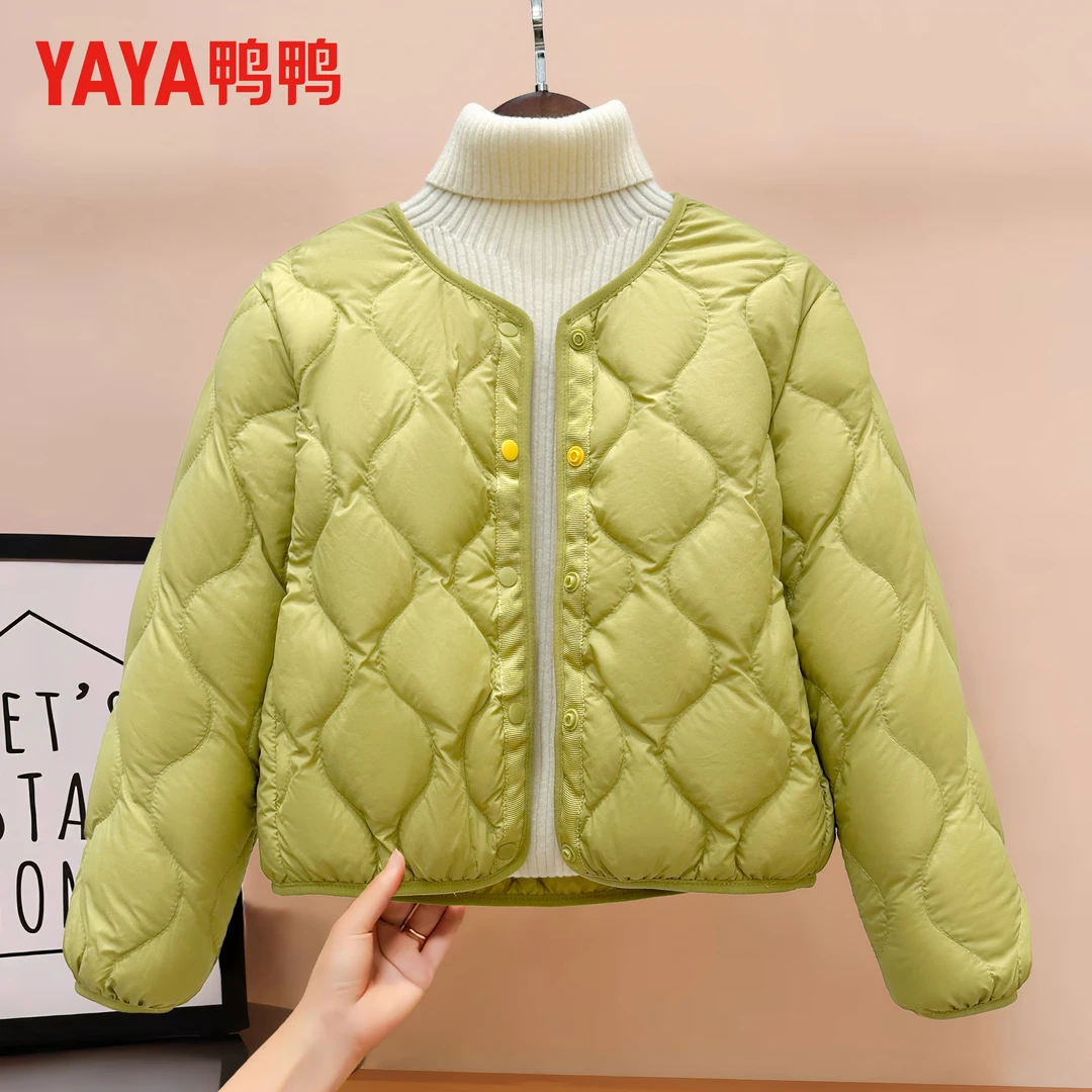 鸭鸭儿童羽绒服男女童2025秋冬丫丫宝宝婴儿中小童装轻薄小孩内胆