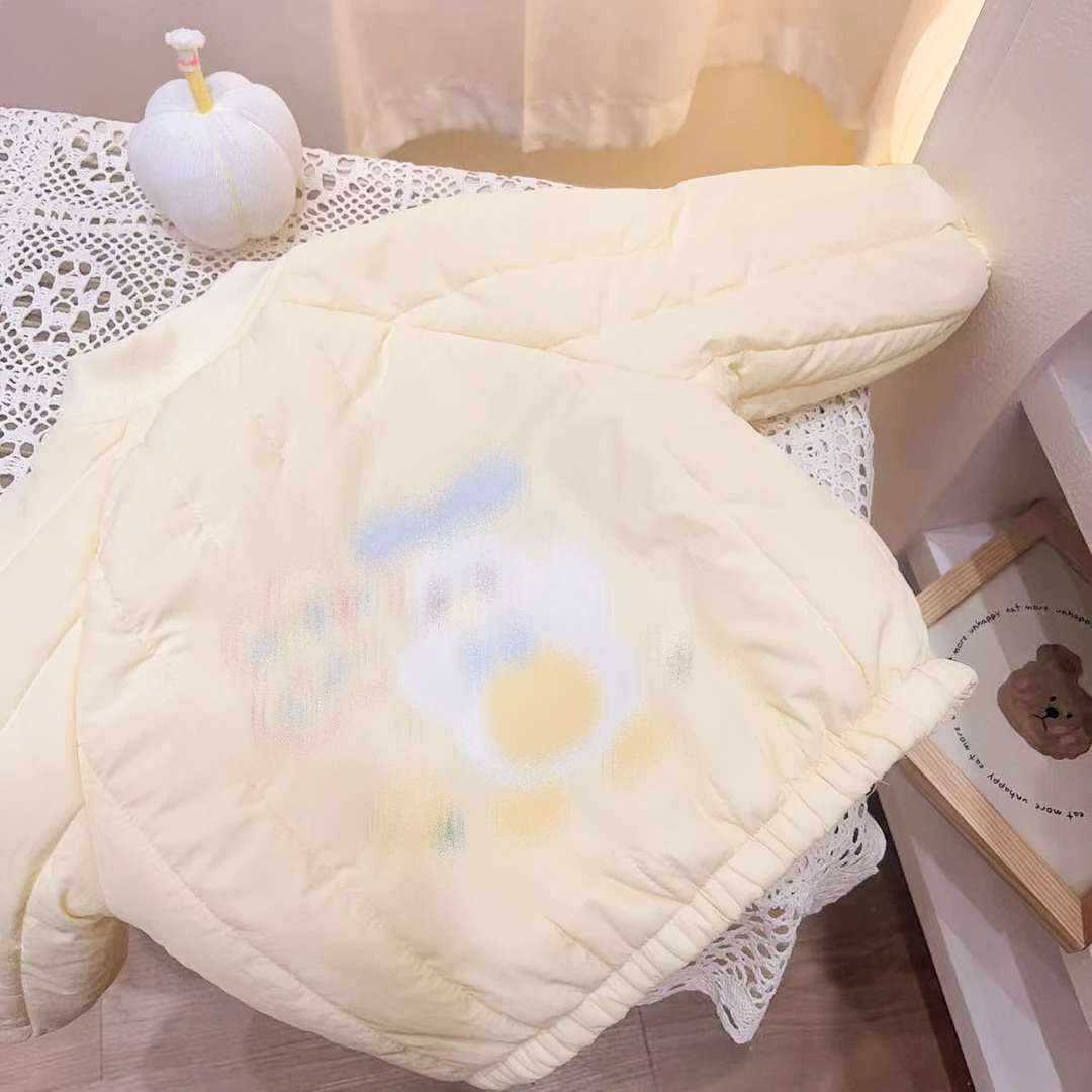 女童奶黄小鸭卡通夹棉外套（YX-XD0001-冬A）汉服