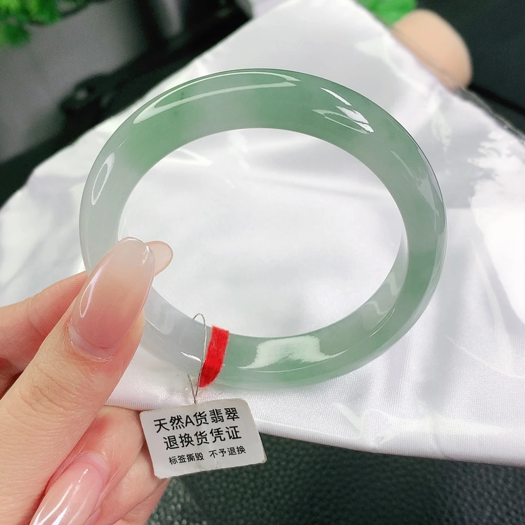 未镶嵌手镯翡翠54.5圈
