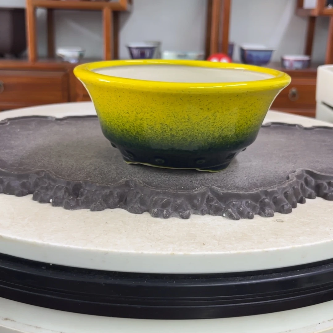 紫砂花盆瑕疵6.5/15。。z