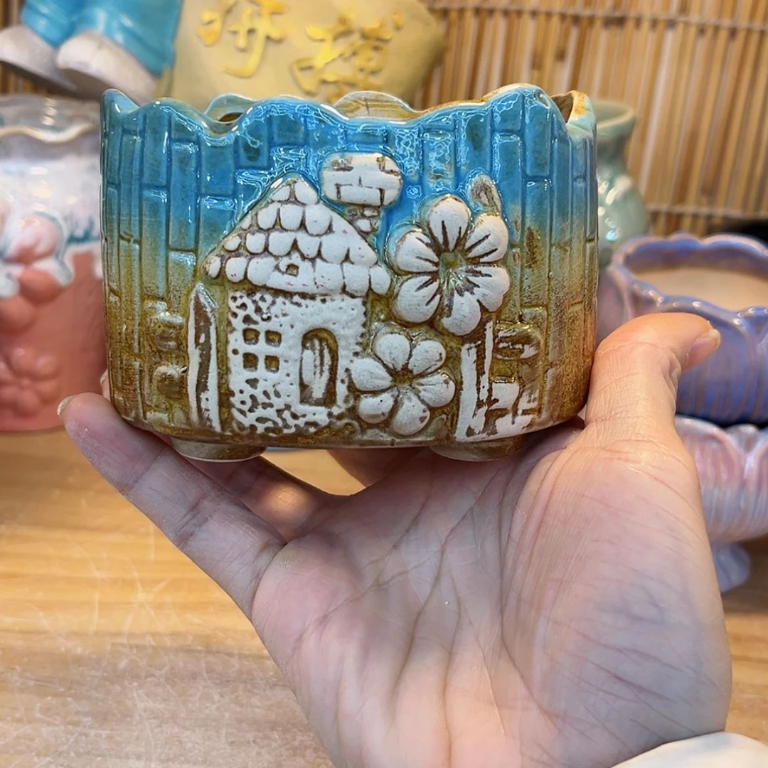 【闪购商品】陶瓷花盆