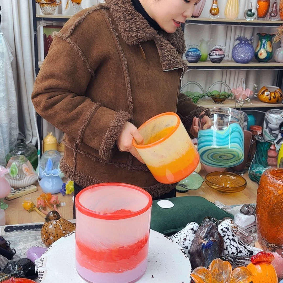 套盆家悦琉璃工艺品