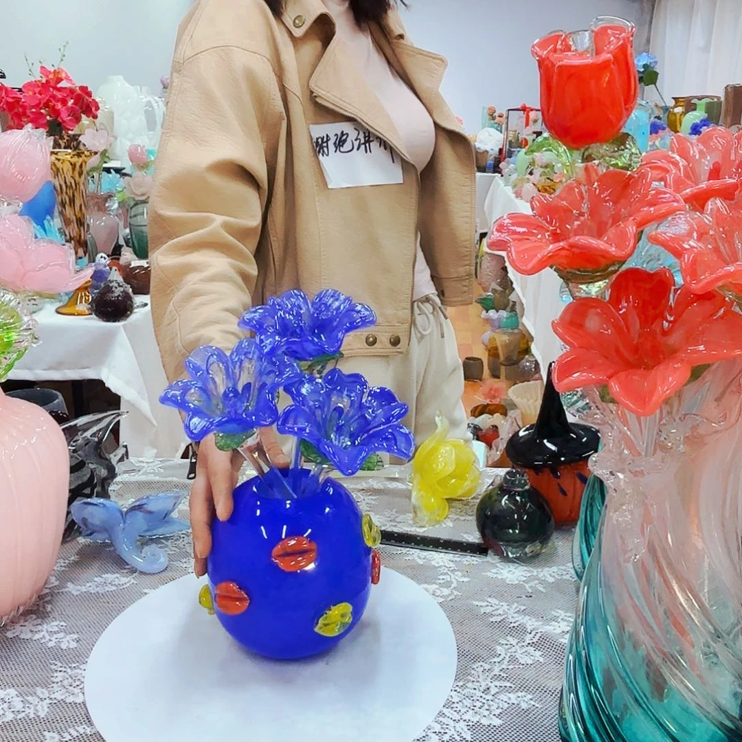 琉璃花瓶花器艺术品