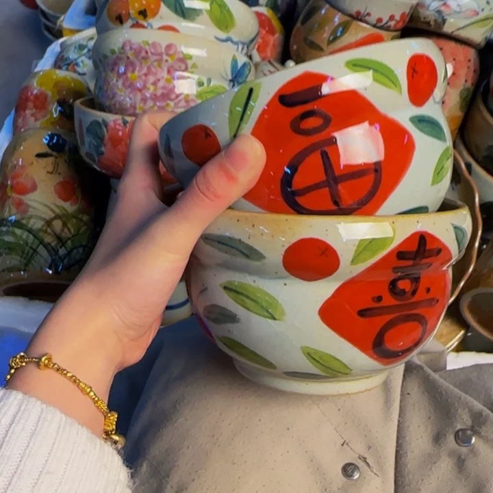 瓷片景德镇陶瓷手工手绘