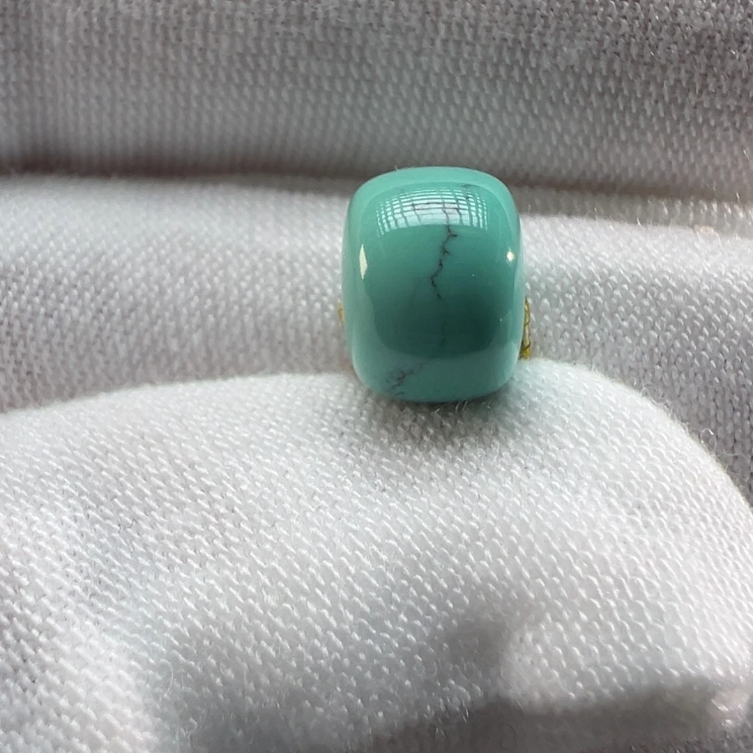 绿松石未镶嵌配饰8.5×6.4