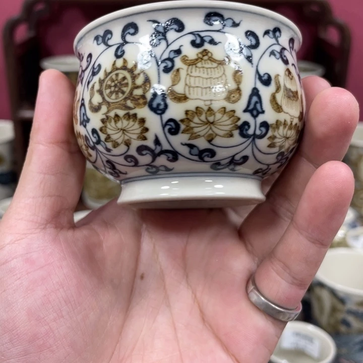 摆件景德镇陶瓷老陶下午场
