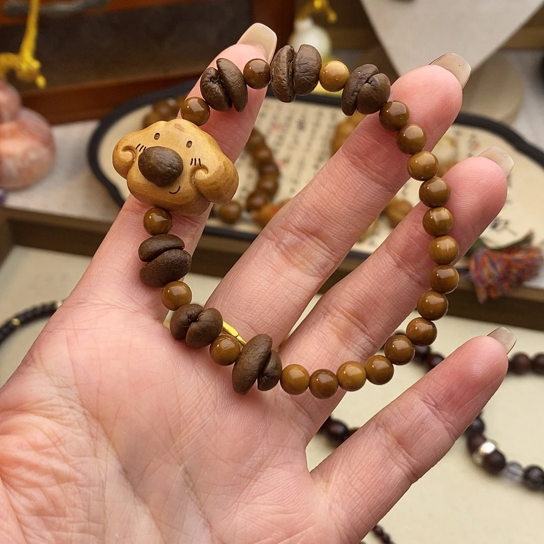 库克未镶嵌手串狗头06