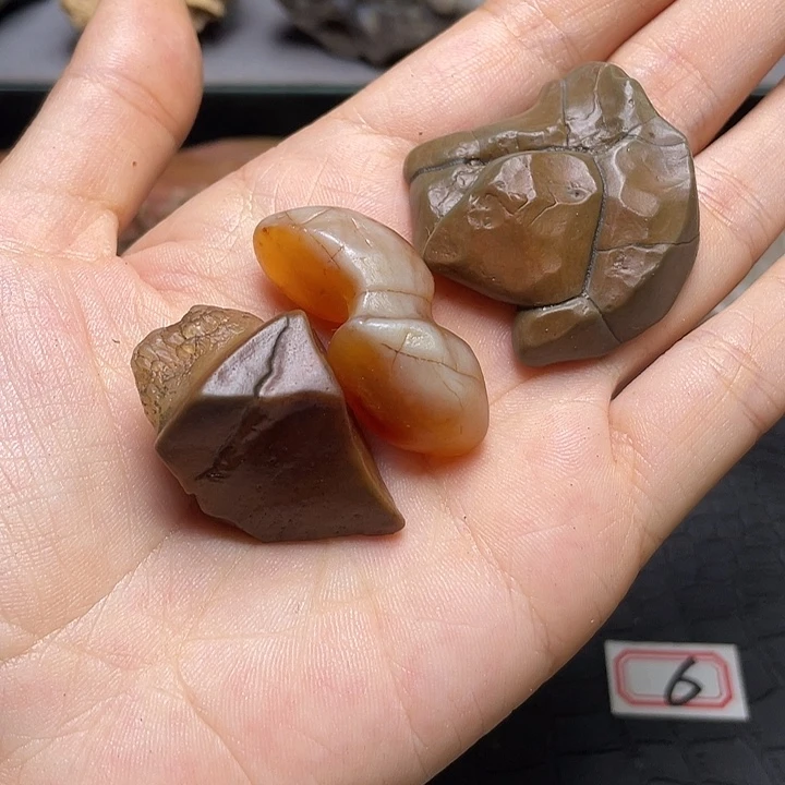 一***尘有机玻璃阿拉善戈壁石