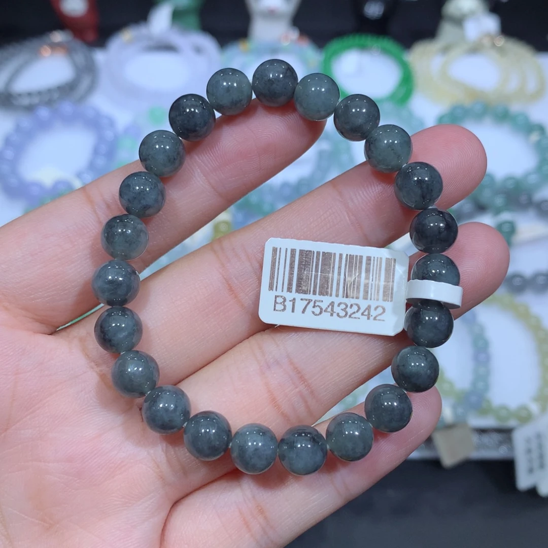 翡翠未镶嵌手串天然