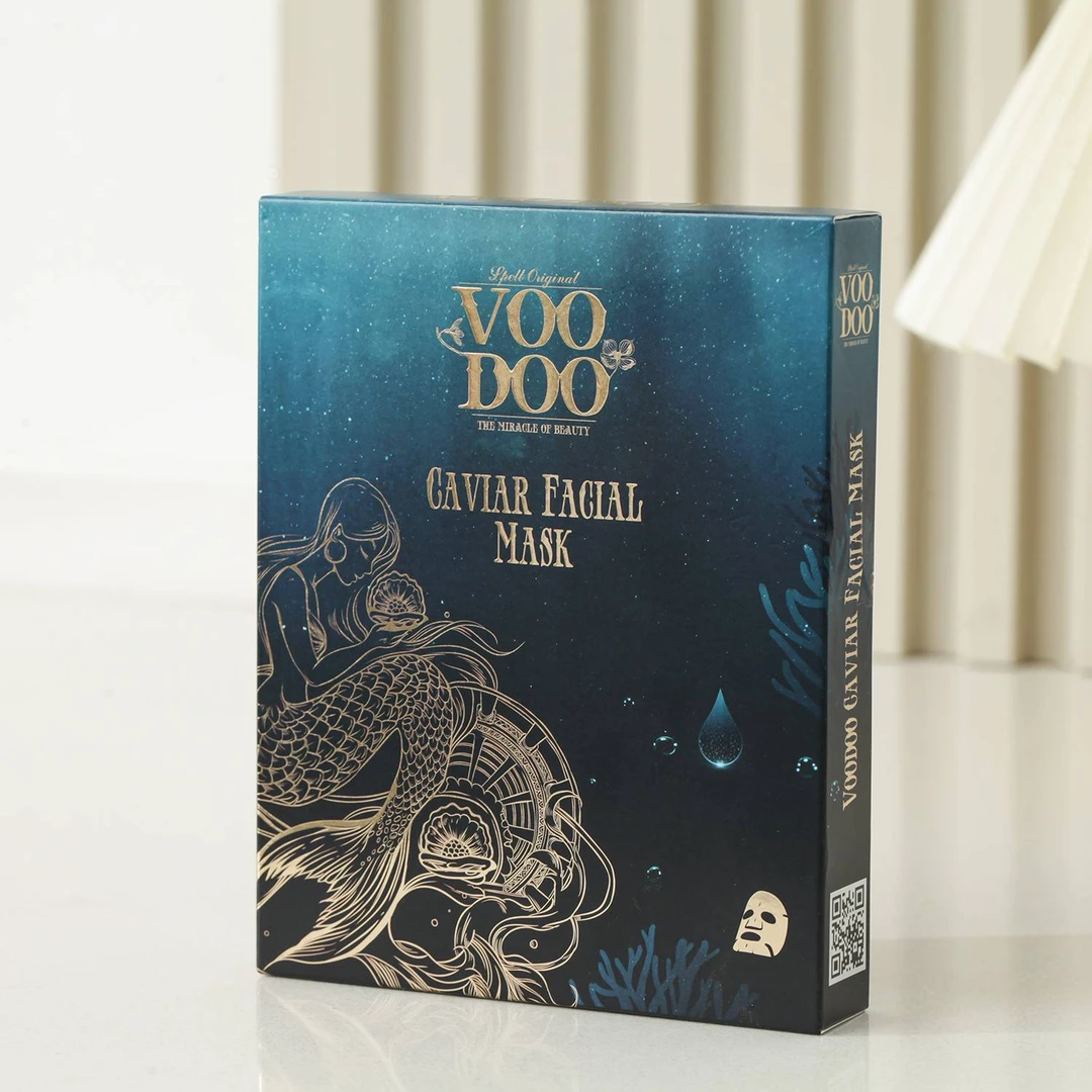 38304-RY14351 VOODOO蚕丝鱼子酱面膜5片装