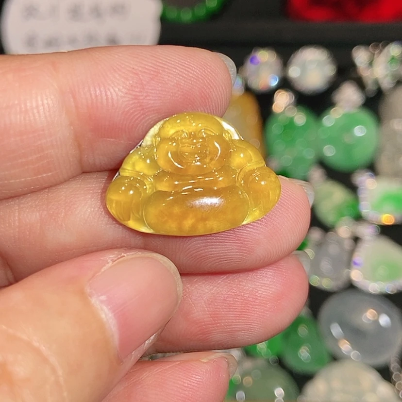 【闪购商品】颈饰未镶嵌翡翠天然翡翠