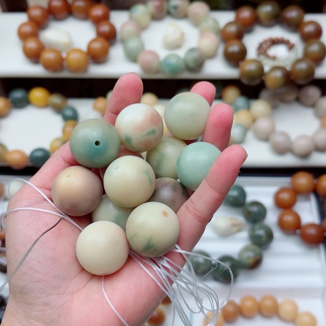 静***开手串菩提根/象牙果中瑕不退不换退货扣运费8元