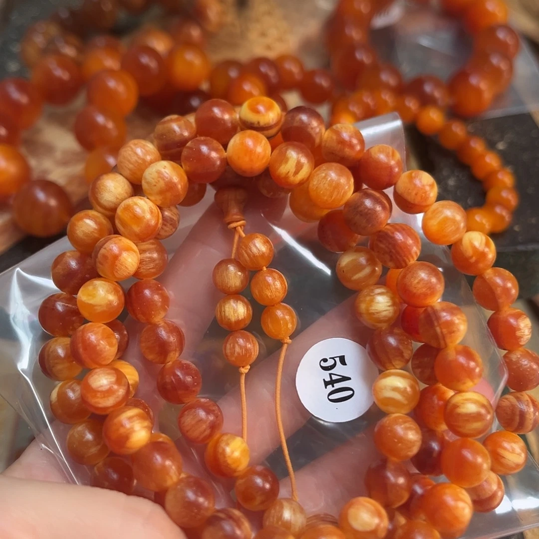 松木（琥珀木）手串/手链540号1.0规格108颗