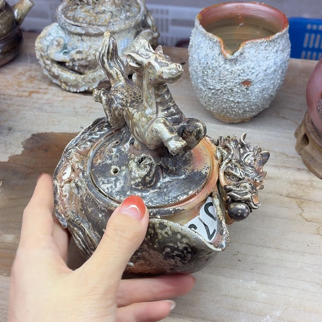 i***怣陶园柴烧，精品高货T127