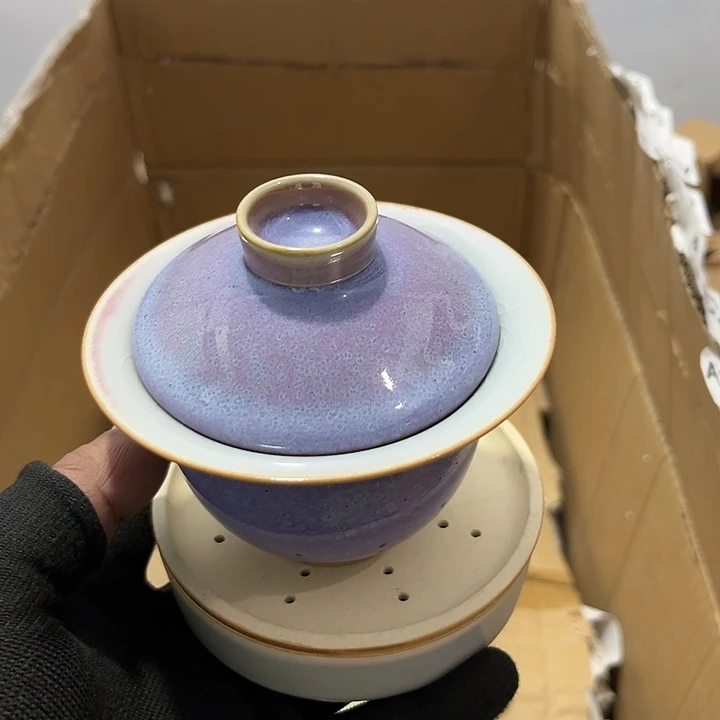 <***蝎瓷片茶摆件工艺品摆件666